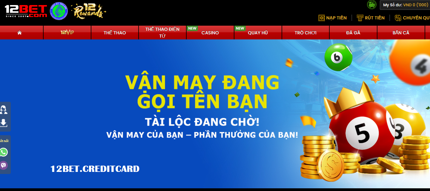 Nạp tiền vào nhà cái 12bet Nạp tiền vào nhà cái 12bet