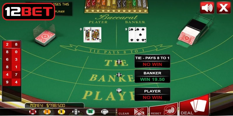 Quy tắc rút bài trong Baccarat là yếu tố then chốt để tối ưu chiến lược