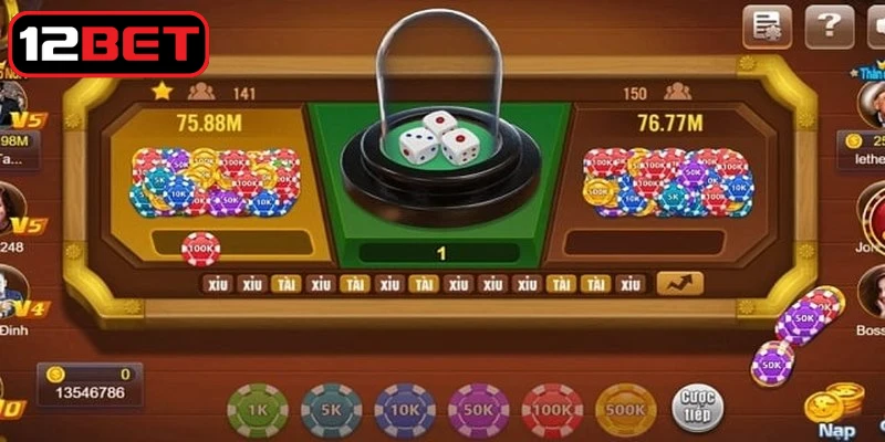 Luật chơi tài xỉu online xoay quanh tổng điểm ba viên xúc xắc được tung