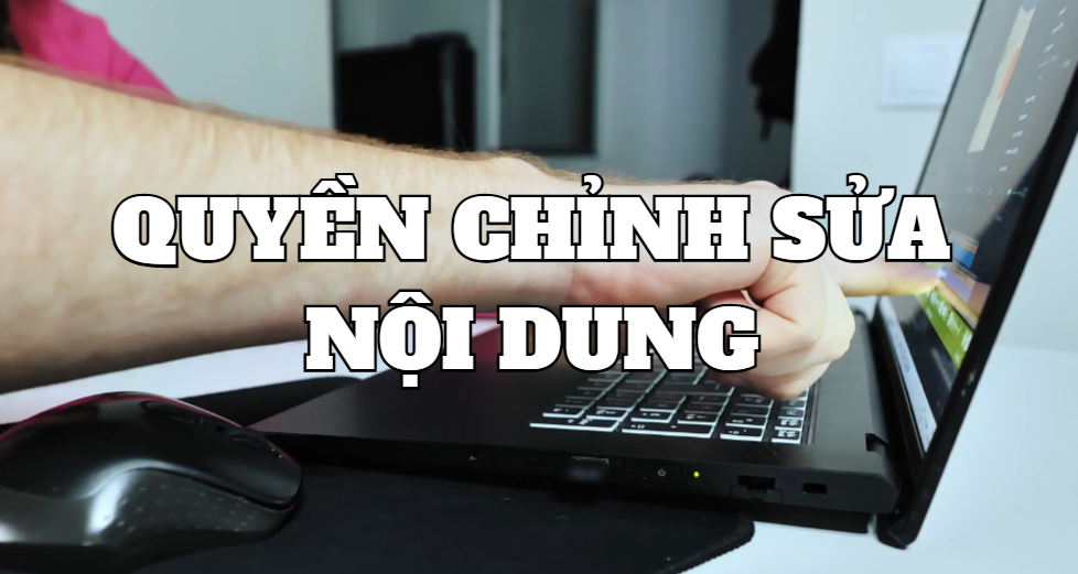 Miễn trừ trách nhiệm quyền chỉnh sửa nội dung