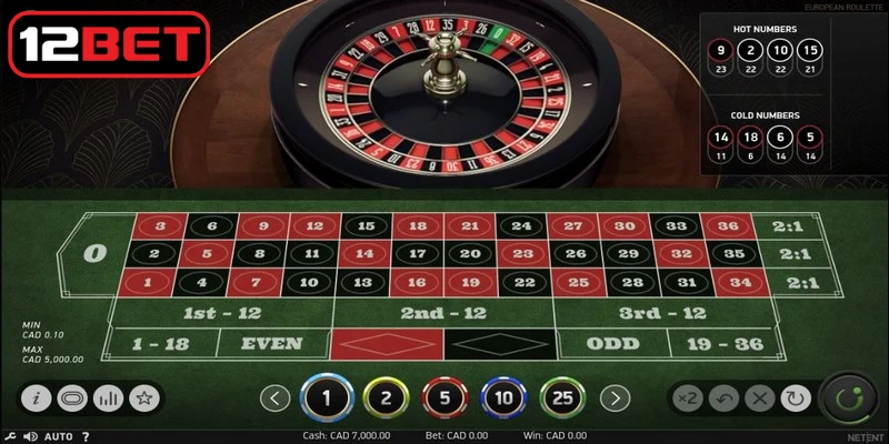 Một số loại cược phổ biến khi chơi Roulette online